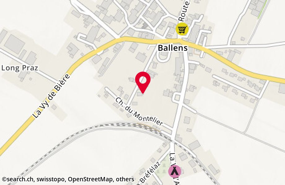 Chemin du Montelier 11B, 1144 Ballens