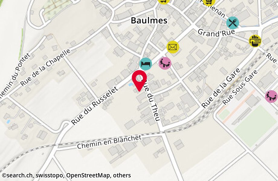 Rue du Theu 32, 1446 Baulmes