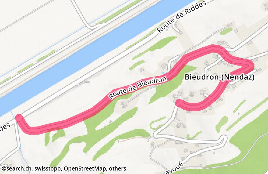 Route de Bieudron, 1996 Bieudron (Nendaz)