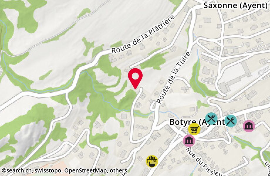 Route Champ de la Pierre 15, 1966 Botyre (Ayent)