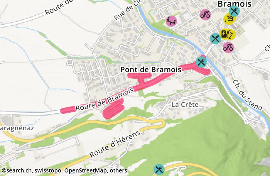 Route de Bramois, 1967 Bramois