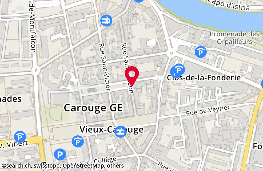 Rue Saint-Joseph 35, 1227 Carouge