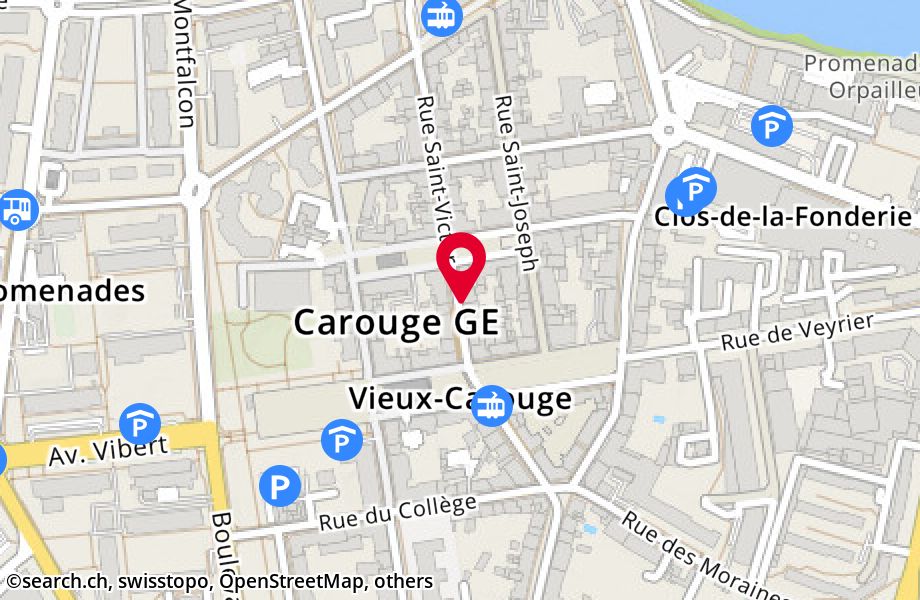 Rue Saint-Victor 33, 1227 Carouge