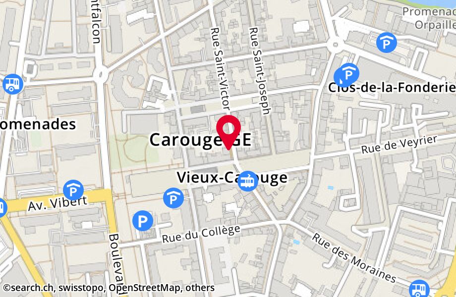Rue Saint-Victor 36, 1227 Carouge