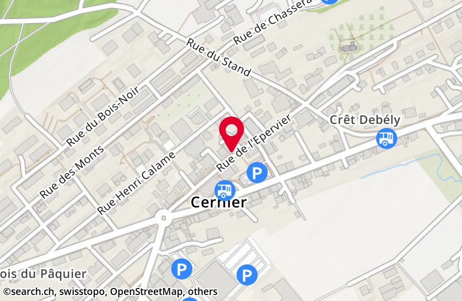 Rue de l'Epervier 17, 2053 Cernier