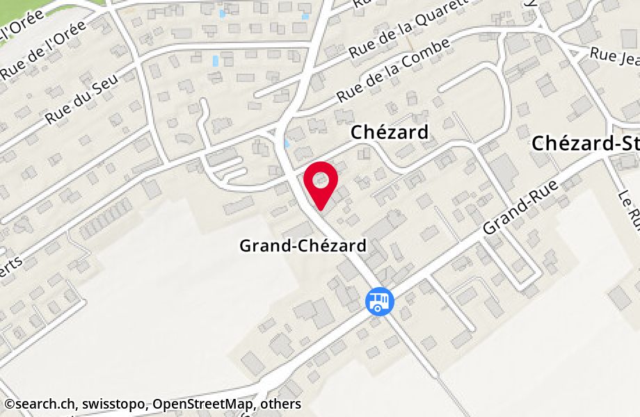Chézard St-Martin, rue du Grand-Chézard 8, 2054 Chézard-Saint-Martin
