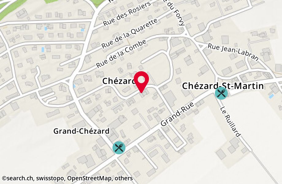 Rue du Mont-d'Amin 5, 2054 Chézard-St-Martin
