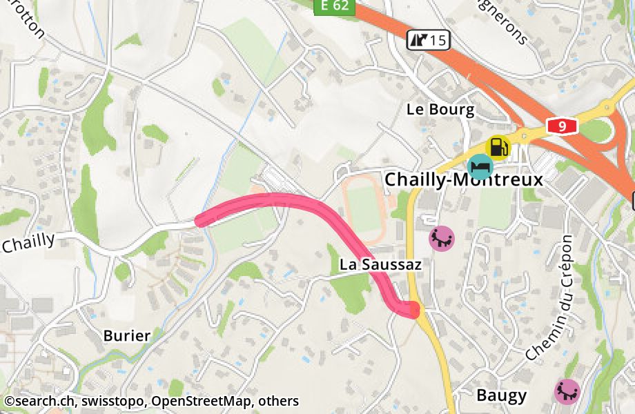 Route de la Saussaz, 1816 Chailly-Montreux