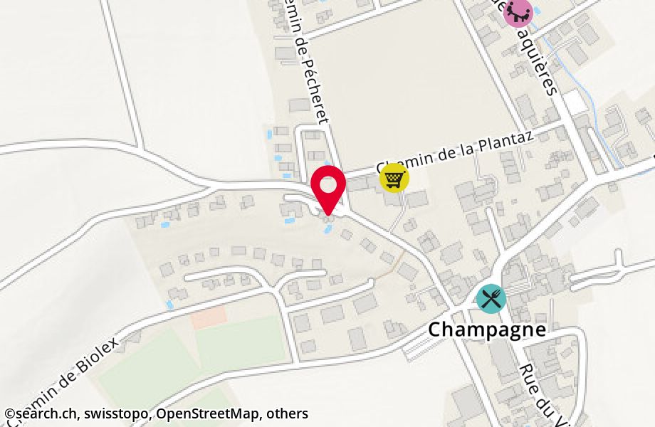 Rue des Chèzeaux 15, 1424 Champagne