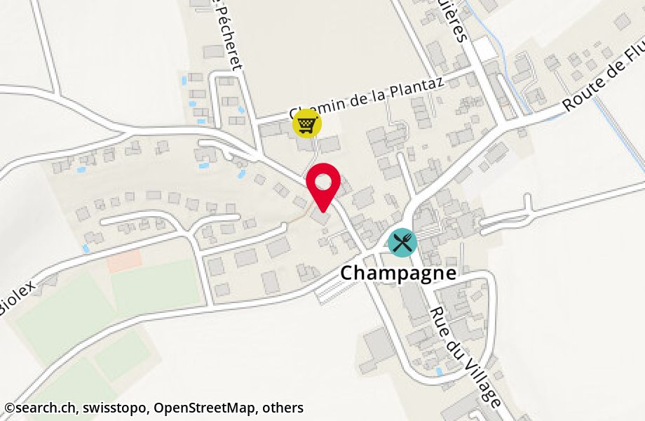 Rue des Chèzeaux 9, 1424 Champagne