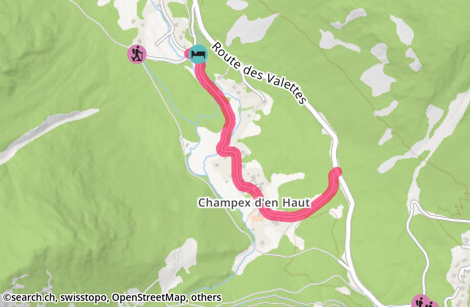 Route du Vallon, 1938 Champex-Lac