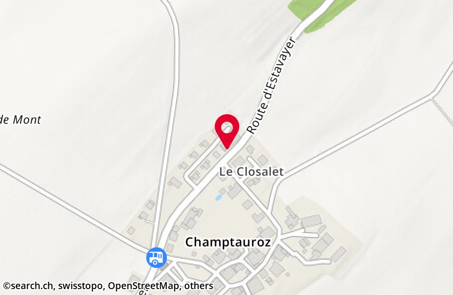 Route d'Estavayer 9, 1537 Champtauroz