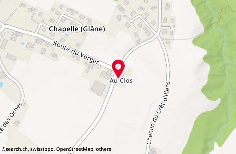 Route du Château 1, 1608 Chapelle (Glâne)