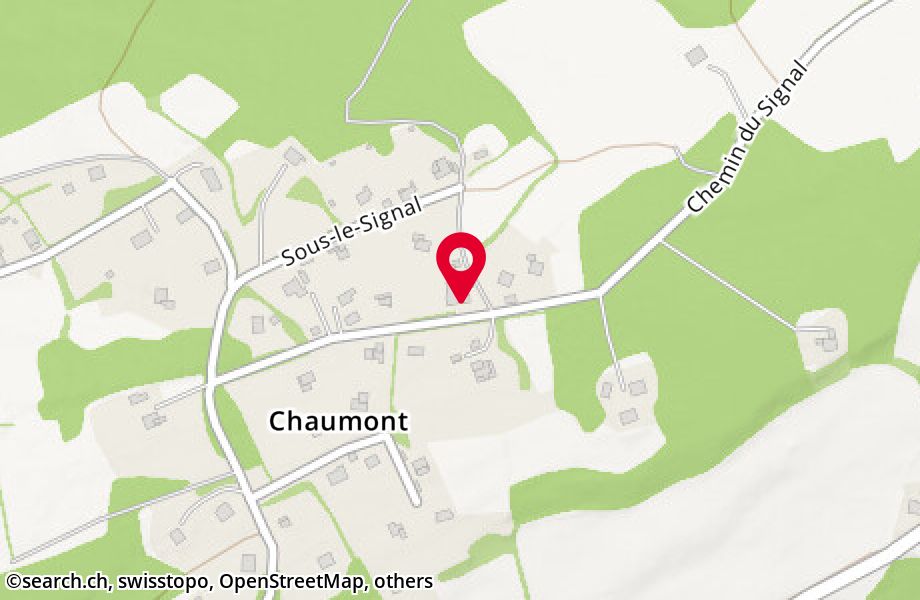 Chemin du Signal 65, 2067 Chaumont