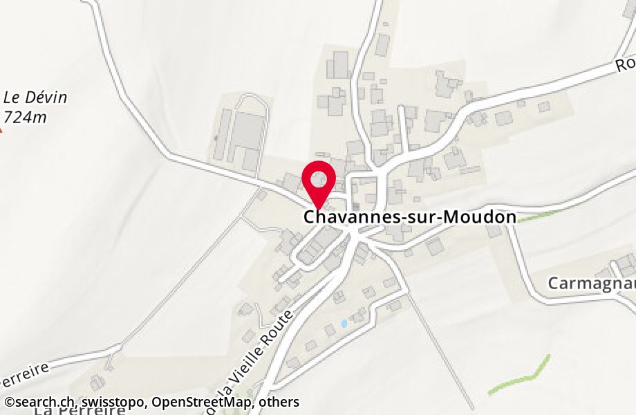 Chemin de la Perreire 2, 1512 Chavannes-sur-Moudon