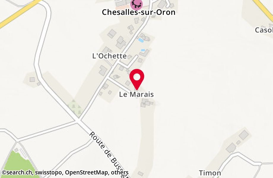 Chemin du Marais 3, 1608 Chesalles-sur-Oron
