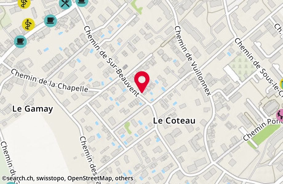 Chemin de Sur-Beauvent 16, 1232 Confignon