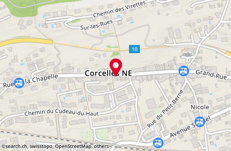 Rue de la Chapelle 10, 2035 Corcelles