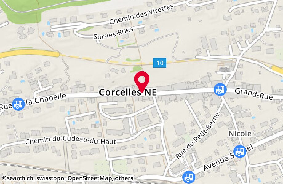 Rue de la Chapelle 6, 2035 Corcelles