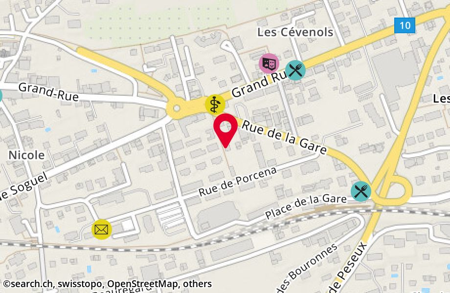 Rue de la Gare 11, 2035 Corcelles