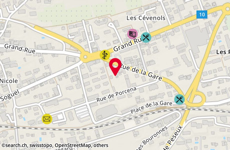 Rue de la Gare 12, 2035 Corcelles