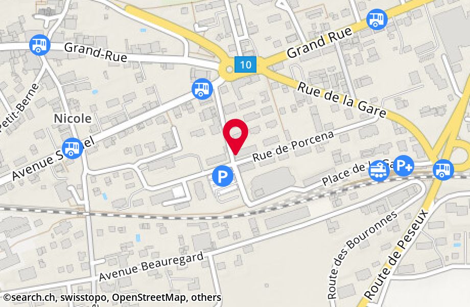 Rue des Courtils 1, 2035 Corcelles