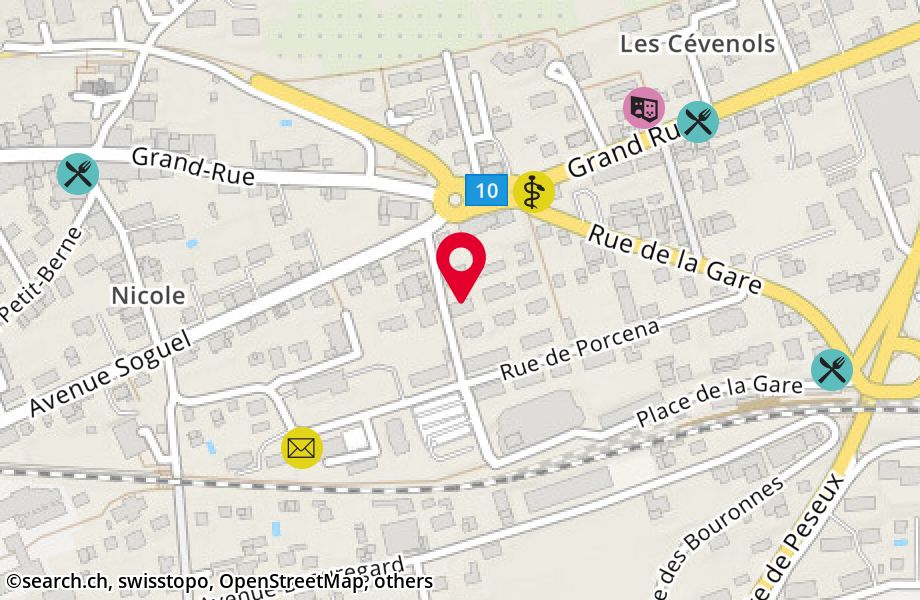 Rue des Courtils 3, 2035 Corcelles