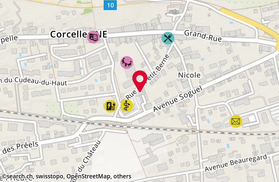 Rue du Petit-Berne 11, 2035 Corcelles