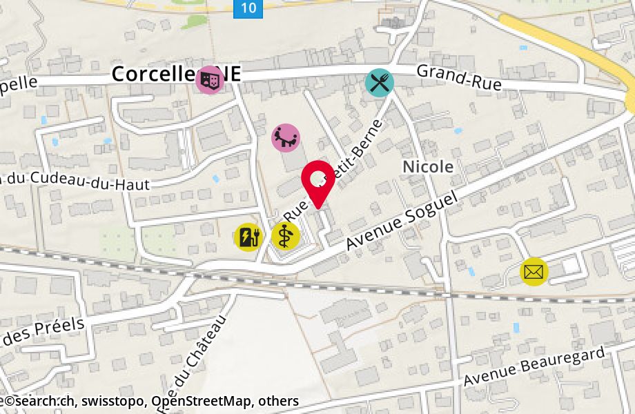 Rue du Petit-Berne 12, 2035 Corcelles