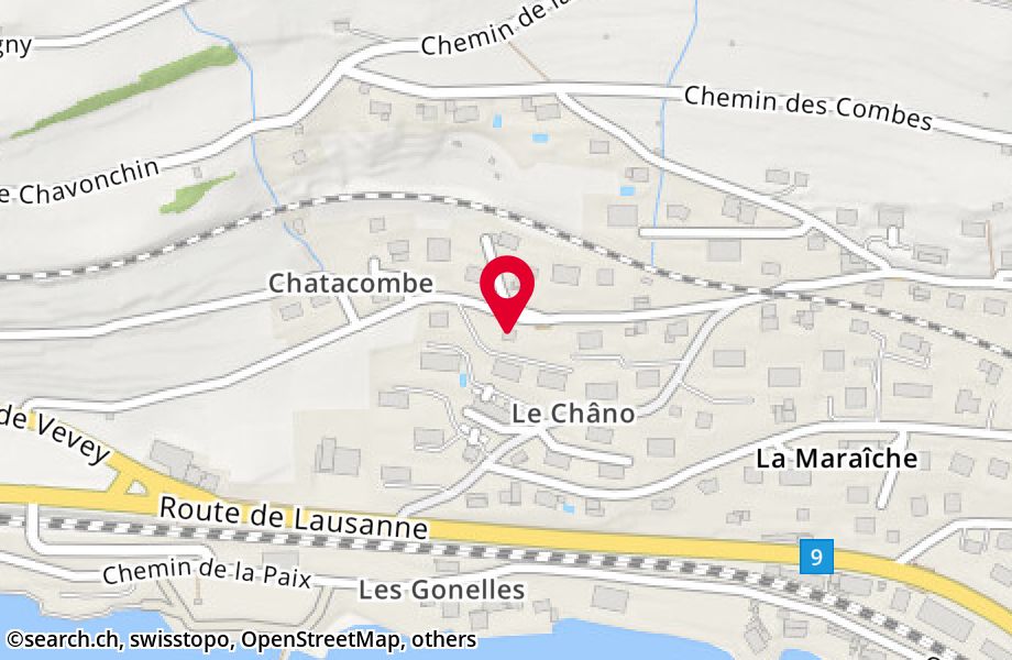 Route de Chatacombe 9, 1802 Corseaux