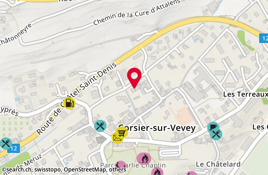 Rue Carlo-Hemmerling 10, 1804 Corsier-sur-Vevey