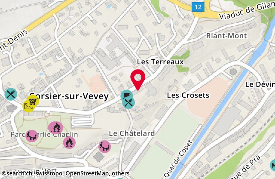 Rue des Terreaux 4B, 1804 Corsier-sur-Vevey
