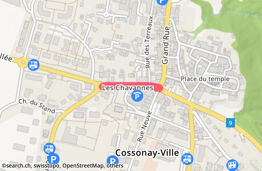 Rue des Chavannes, 1304 Cossonay-Ville