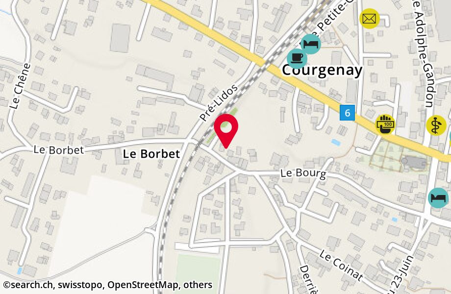 Le Bourg 1, 2950 Courgenay