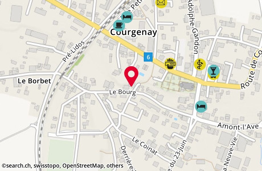Le Bourg 23, 2950 Courgenay