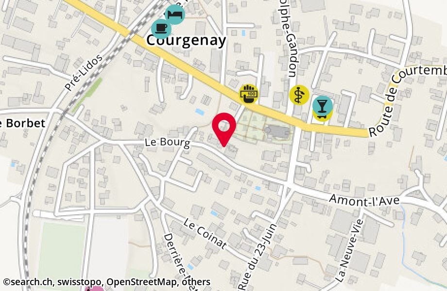 Le Bourg 37, 2950 Courgenay