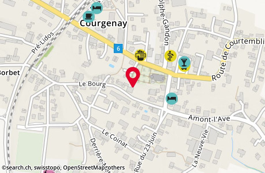 Le Bourg 39, 2950 Courgenay