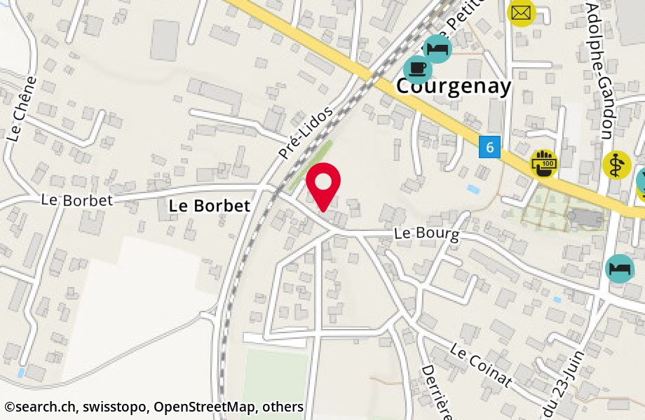 Le Bourg 5, 2950 Courgenay