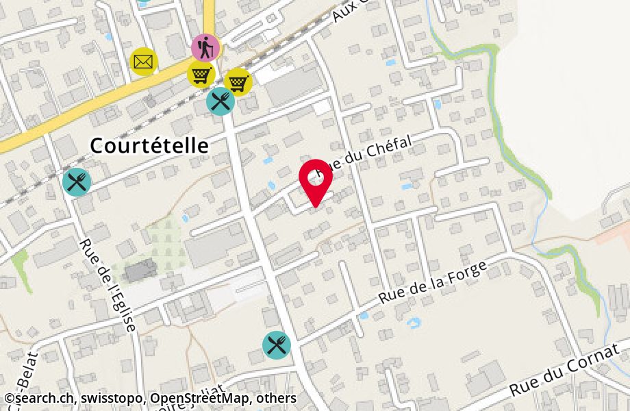 Rue Préfet Comte 13, 2852 Courtételle