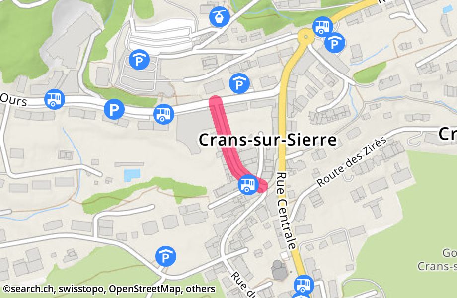 Rue du Grand'Place, 3963 Crans