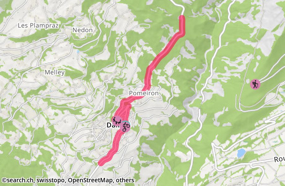 Route du Sanetsch, 1976 Daillon