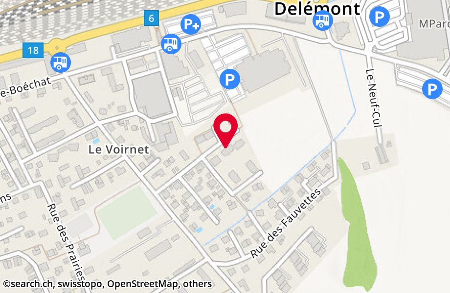 Rue des Pinsons 12, 2800 Delémont