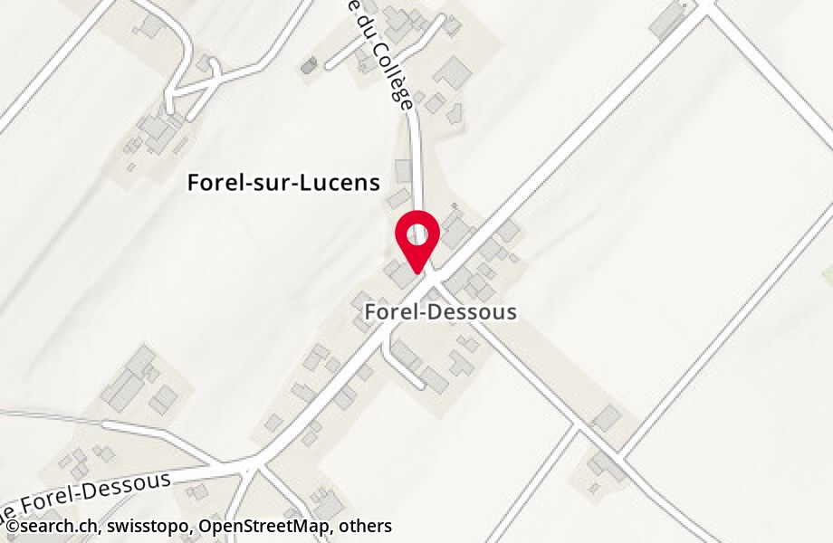 Route de Forel-Dessous 8, 1526 Forel-sur-Lucens