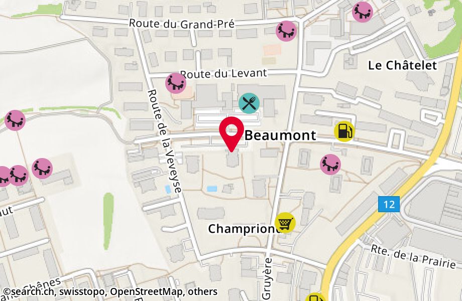 Route de Beaumont 7, 1700 Fribourg