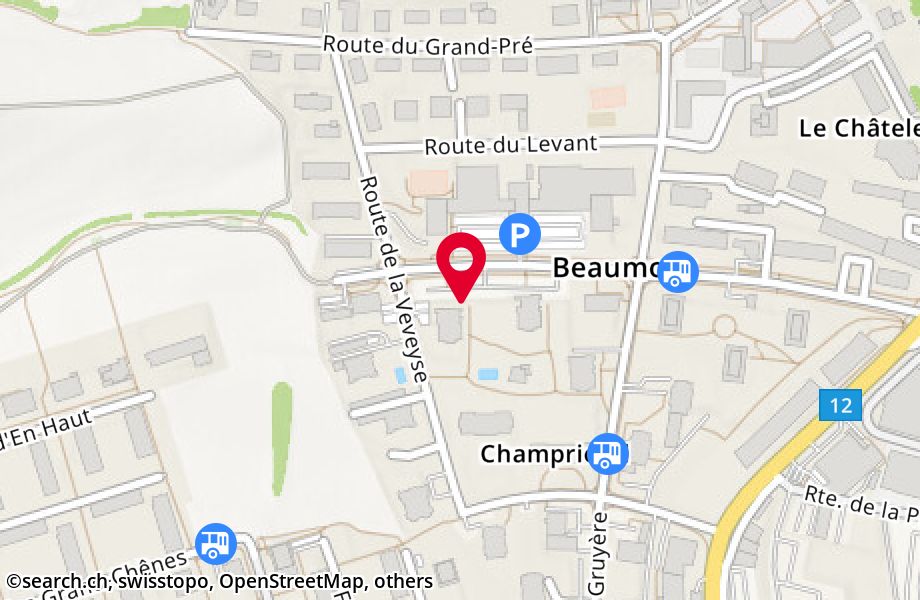 Route de Beaumont 9C, 1700 Fribourg