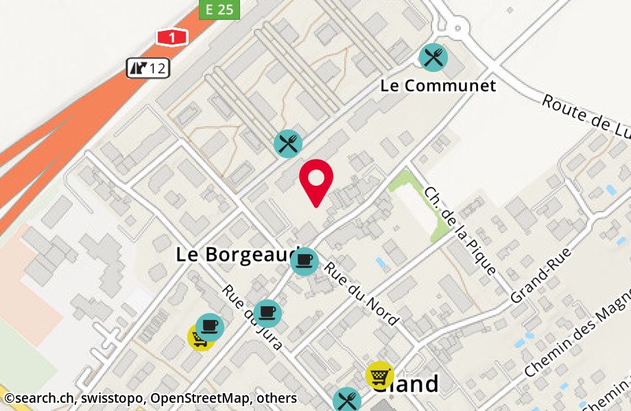 Rue du Borgeaud 25A, 1196 Gland