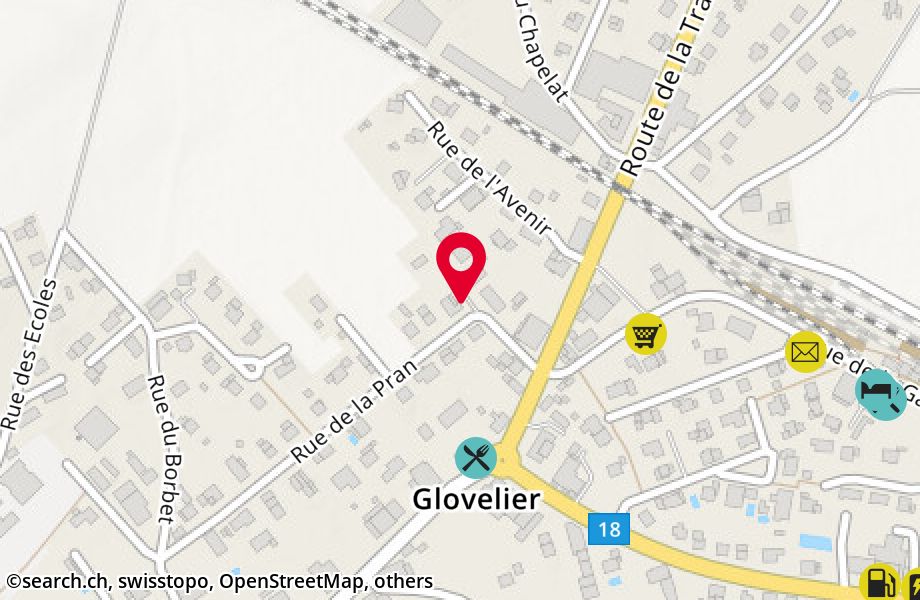 Rue de la Pran 6, 2855 Glovelier