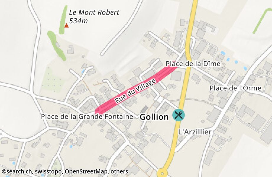 Rue du Village, 1124 Gollion