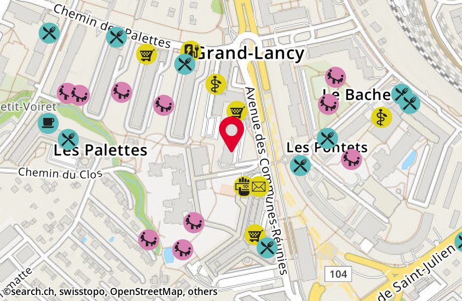 Avenue des Communes-Réunies 58, 1212 Grand-Lancy
