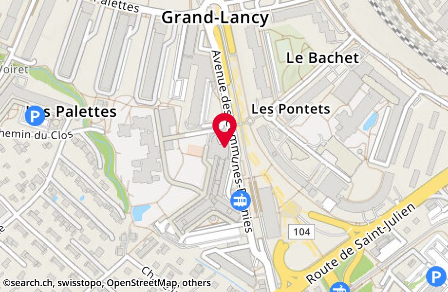 Avenue des Communes-Réunies 60a, 1212 Grand-Lancy